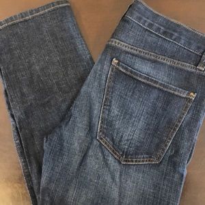 Banana Republic Dark Wash Cropped Jeans